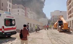 TOKİ rezerv alanındaki konteyner yangını konutlara da sıçradı