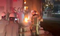 Diyarbakır'da aşırı yüklenme nedeniyle trafoda yangın çıktı