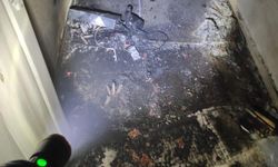 Balkondaki bisiklet bataryası aşırı ısınınca patladı