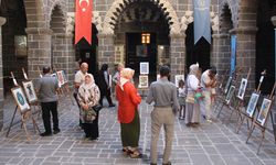 Gazze'nin acısı ve direnişi Diyarbakır'da resimlerle anlatılıyor