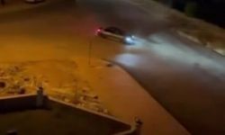 Gaziantep'te sürücünün drifti pahalıya patladı