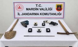 Mardin'de tarihi eser kaçakçılığı operasyonu: 4 şüpheli yakalandı