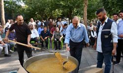Siverek'te bulgur kaynatma geleneği yaşatıldı