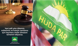 HÜDA PAR’dan yeni adli yıl mesajı
