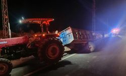 Diyarbakır yolunda cip ile traktör çarpıştı