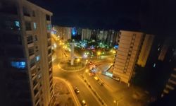 Diyarbakır'da hızla kavşağa giren araç kaza yaptı