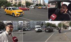 Diyarbakır'da üç yolun kesiştiği noktada trafik karmaşası