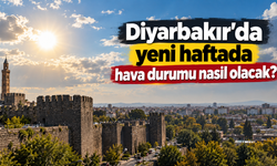 Diyarbakır'da yeni haftada hava durumu nasıl olacak?
