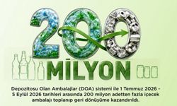 DOA sistemiyle 205 milyondan fazla ambalaj geri dönüşüme kazandırıldı