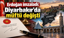 Erdoğan imzaladı: Diyarbakır'da müftü değişti