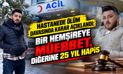 Hastane davasında karar: Bir hemşire müebbet hapis cezası aldı