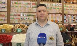 Mardin'de kuru meyve ve kurutmalık ürünler tezgahlarda