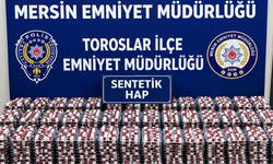 Mersin'de 11 bin 274 uyuşturucu hap ele geçirildi: 1 gözaltı