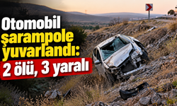 Otomobil şarampole yuvarlandı: 2 ölü, 3 yaralı