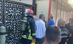 Şanlıurfa'da site otoparkında yangın