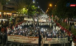 Aksa Tufanı'nın yıldönümünde Diyarbakır'da dev Gazze yürüyüşü