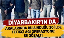 Sosyal medya üzerinden tetikçi ağı kuran örgüte 30 ilde operasyon: 85 gözaltı