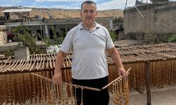 Gaziantep'in yöresel lezzetlerinden cevizli sucuk ve bastık yapımına başlandı
