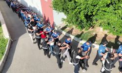Adana merkezli 11 ilde organize suç operasyonu: 73 şüpheli tutuklandı