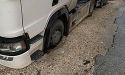 Adıyaman'da sağanak sonrası bazı yollar çöktü