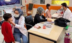 Kâhta'da köy okullarında ağız ve diş sağlığı eğitimi