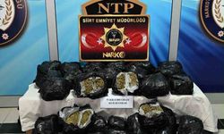 Siirt'te 51 kilo 800 gram esrar ele geçirildi