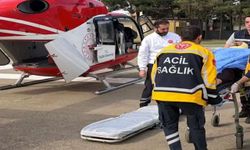 Şırnak'ta ambulans uçak ve helikopter peş peşe havalandı
