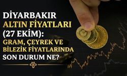 Diyarbakır altın fiyatları (27 Ekim): Gram, çeyrek ve bilezik fiyatlarında son durum ne?