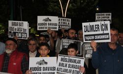 Batman'da Kudüs ve Gazze için on binler meydanlara indi