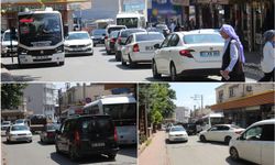 Ergani'de trafik sorununa pratik çözüm: Botanik Park 2 metre geri çekilsin