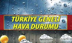 Hafta boyunca sıcaklıklar mevsim normallerine dönüyor