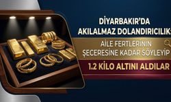 Diyarbakır'da akılalmaz dolandırıcılık: Aile fertlerinin şeceresine kadar söyleyip 1.2 kilo altını aldılar
