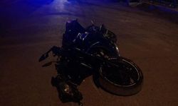 Kilis'te motosiklet rögar kapağına çarptı: 28 metre sürüklendi