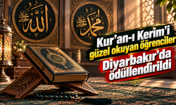 Kur'an-ı Kerim'i güzel okuyan öğrenciler Diyarbakır'da ödüllendirildi