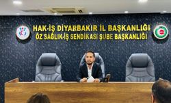 HAK-İŞ İl Başkanı Mehmet Aküzüm gazetecileri unutmadı