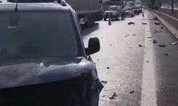 Tarsus-Adana-Gaziantep Otoyolu'nda trafik durdu: 8 yaralı