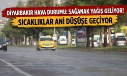 Diyarbakır hava durumu: Sağanak yağış geliyor! Sıcaklıklar ani düşüşe geçiyor