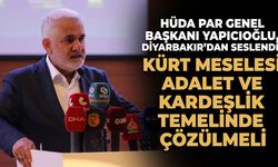 HÜDA PAR Lideri Yapıcıoğlu Diyarbakır'da önemli mesajlar verdi