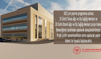 Silvan’da yeni sağlık tesisi için ihale süreci resmen başladı