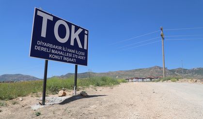 Hani'deki TOKİ konutlarında su sorunu: Yeni hatla çözüm aranıyor