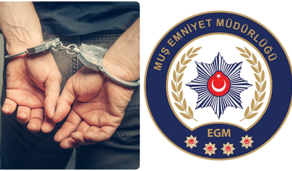 Muş'ta çok sayıda aranan şahıs yakalandı
