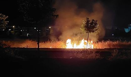 Yenişehir TOKİ Üçkuyular’da bilinçsiz anız yakımı tepkisi