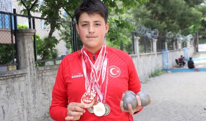 Boccede 3 yılda 8 madalya kazandı