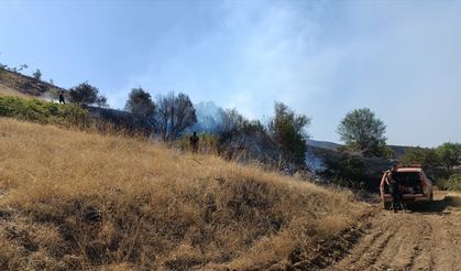 Malatya'daki orman yangınına müdahale ediliyor