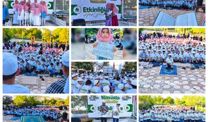 Dargeçit’te çocuklar “Hayat Namazla Güzeldir” dedi