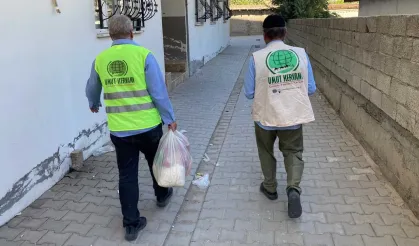 Diyarbakır'da ihtiyaç sahibi ailelere gıda desteği
