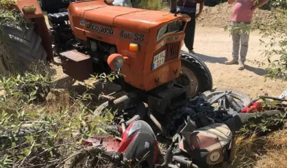 Malatya’da motosiklet ile traktör çarpıştı: 1 ölü