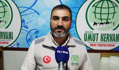Malatya'dan Gazze'ye umut olma çağrısı