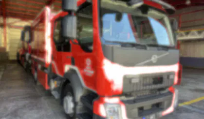 Diyarbakır’da seyir halindeyken alev alan cip küle döndü