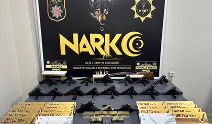 Kilis'te silah kaçakçılığı operasyonu: 1 tutuklama